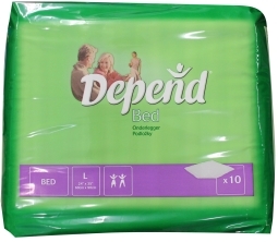 Depend onderleggers voor klysma